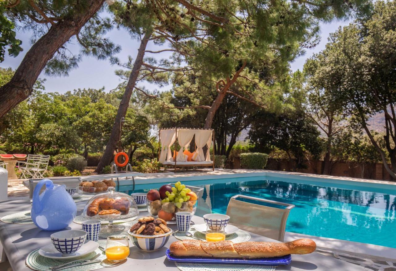 Villa Oasis Lagonisi with garden&large Pool Exterior foto
