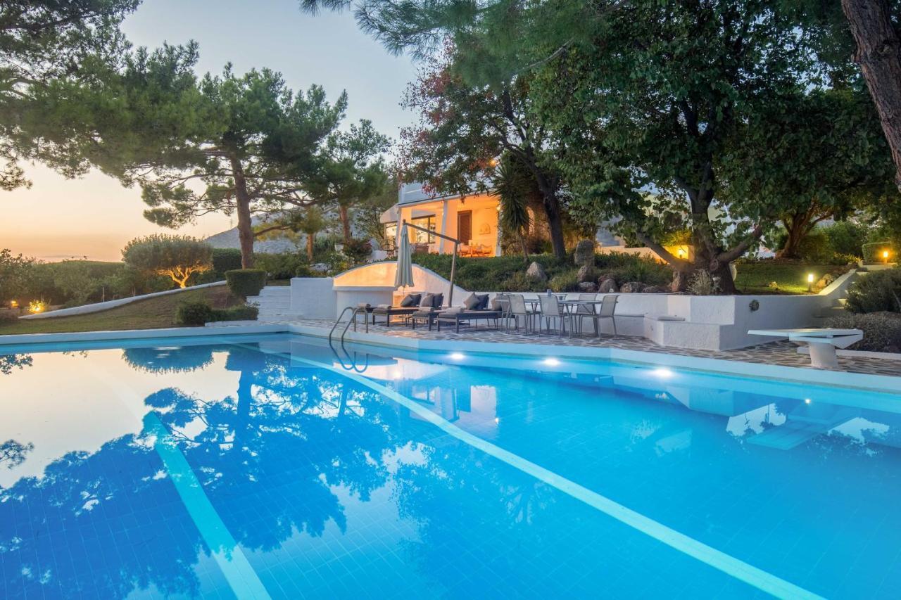 Villa Oasis Lagonisi with garden&large Pool Exterior foto