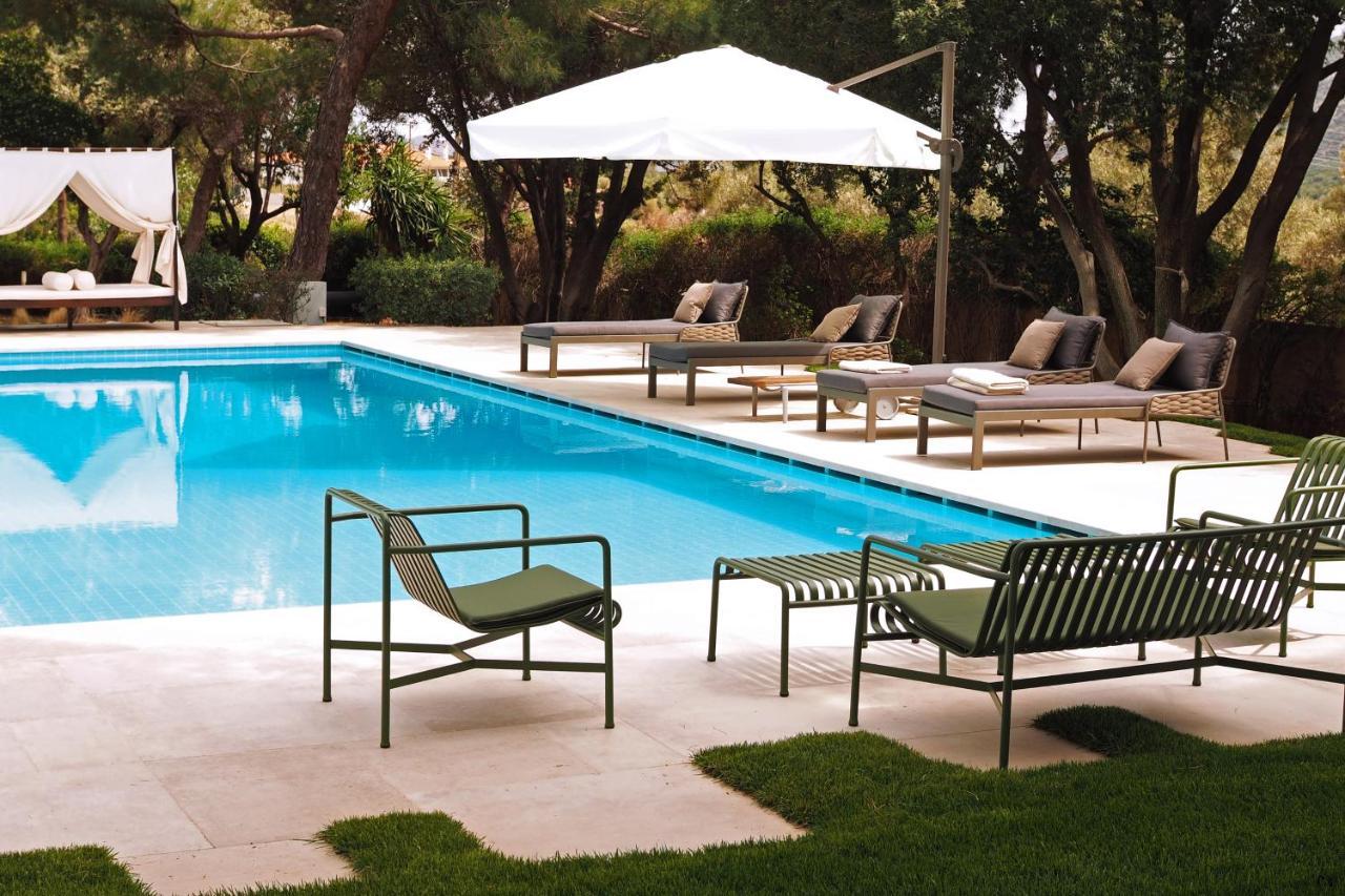 Villa Oasis Lagonisi with garden&large Pool Exterior foto
