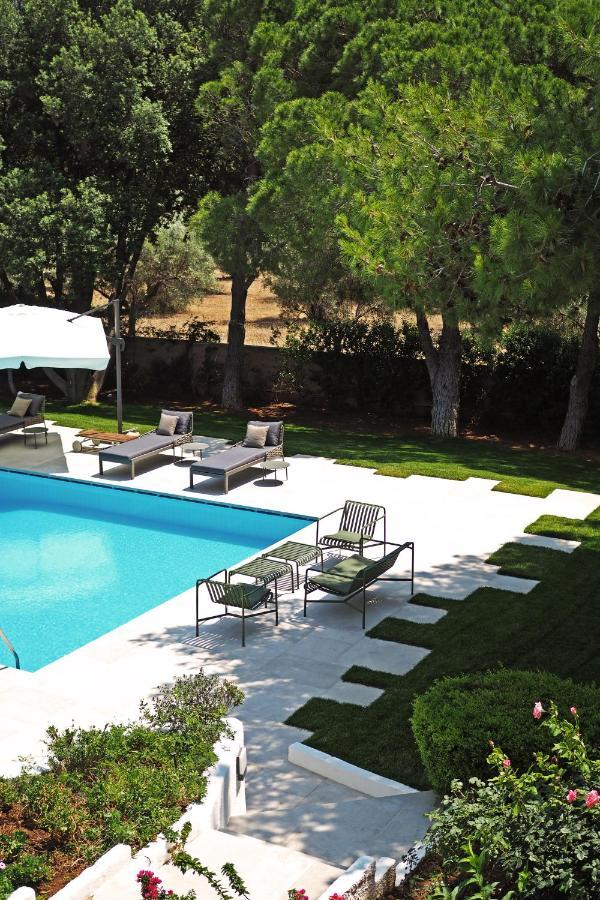 Villa Oasis Lagonisi with garden&large Pool Exterior foto