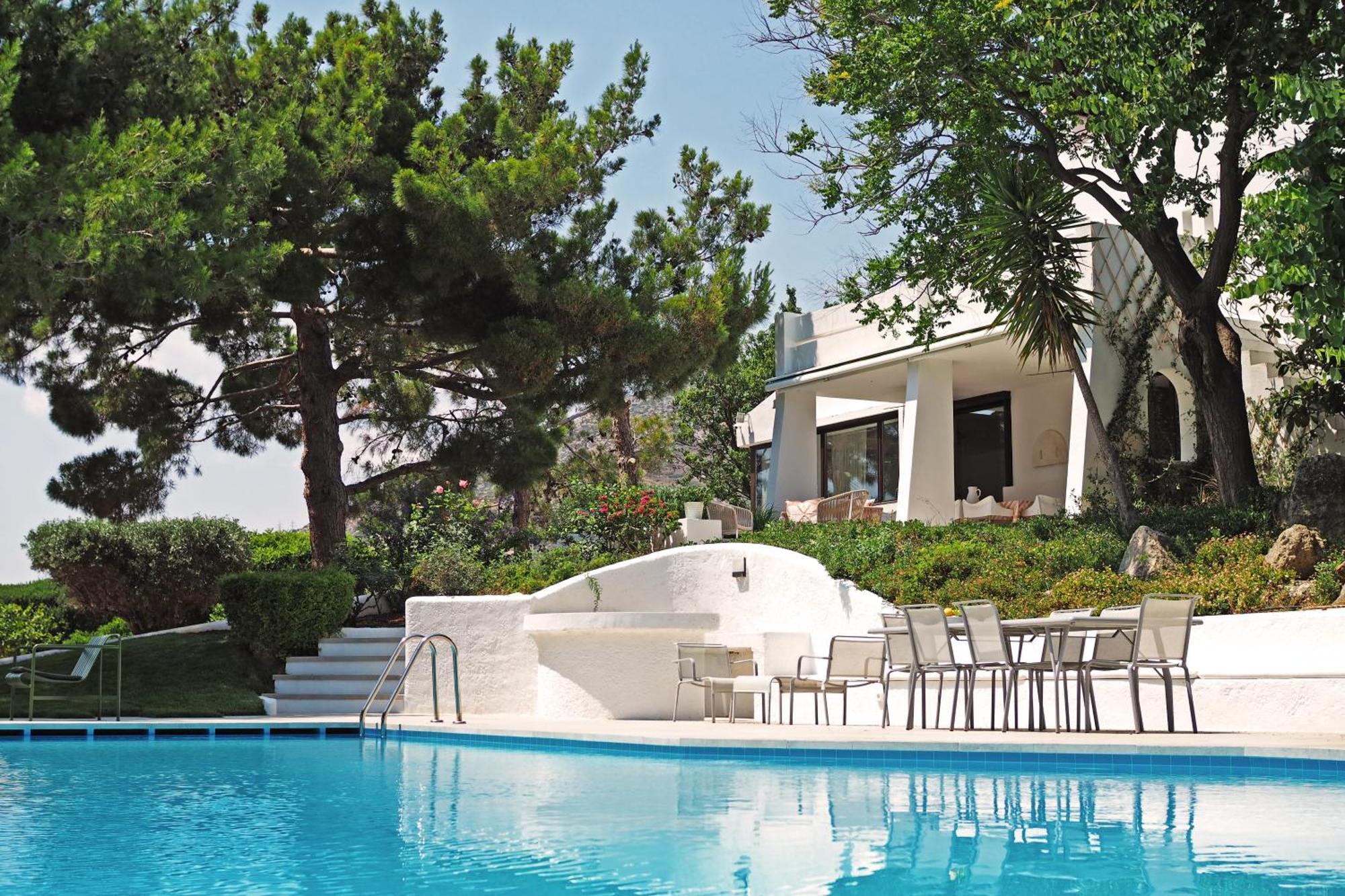 Villa Oasis Lagonisi with garden&large Pool Exterior foto